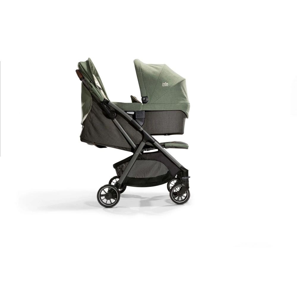 Joie Pack Trio Poussette Parcel Signature Pine + Siège Auto I-jemini Pine + Nacelle Ramble Signature Pine – Image 6