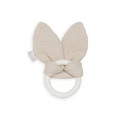 Jollein Anneau Dentition Silicone Oreilles De Lapin Nougat