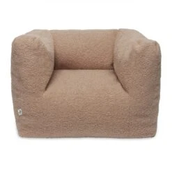 Jollein Fauteuil Enfant Beanbag Boucle Biscuit