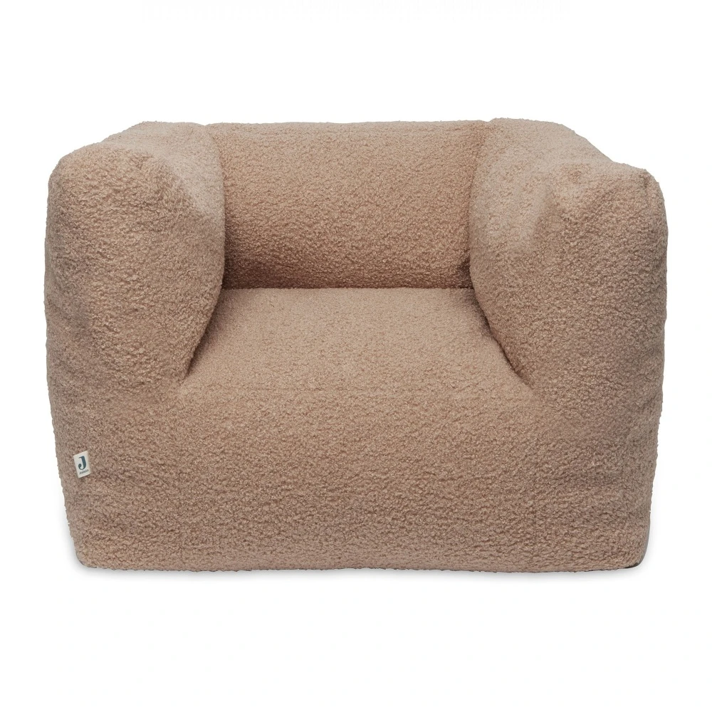 Jollein Fauteuil Enfant Beanbag Boucle Biscuit