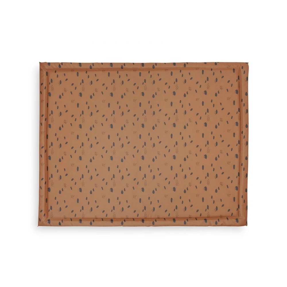 Jollein Tapis De Parc 75x95 Cm Plastifié Spot Caramel