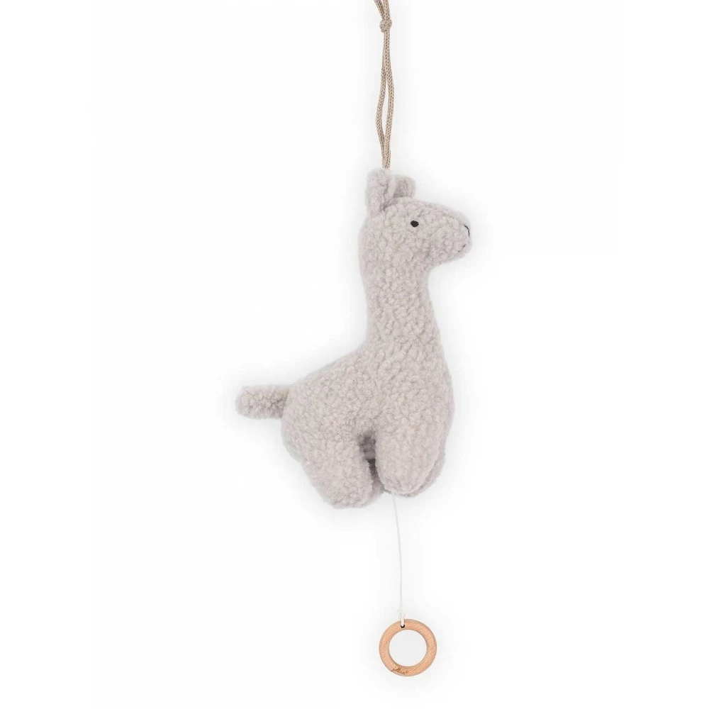 Jollein Peluche Musicale Lama Grey