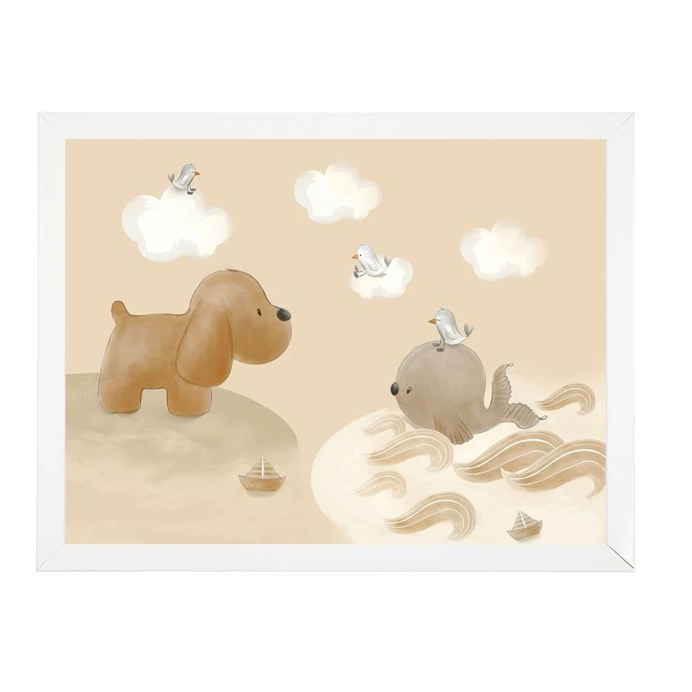 NATTOU Cadre Avec Poster 40x30cm Charlie