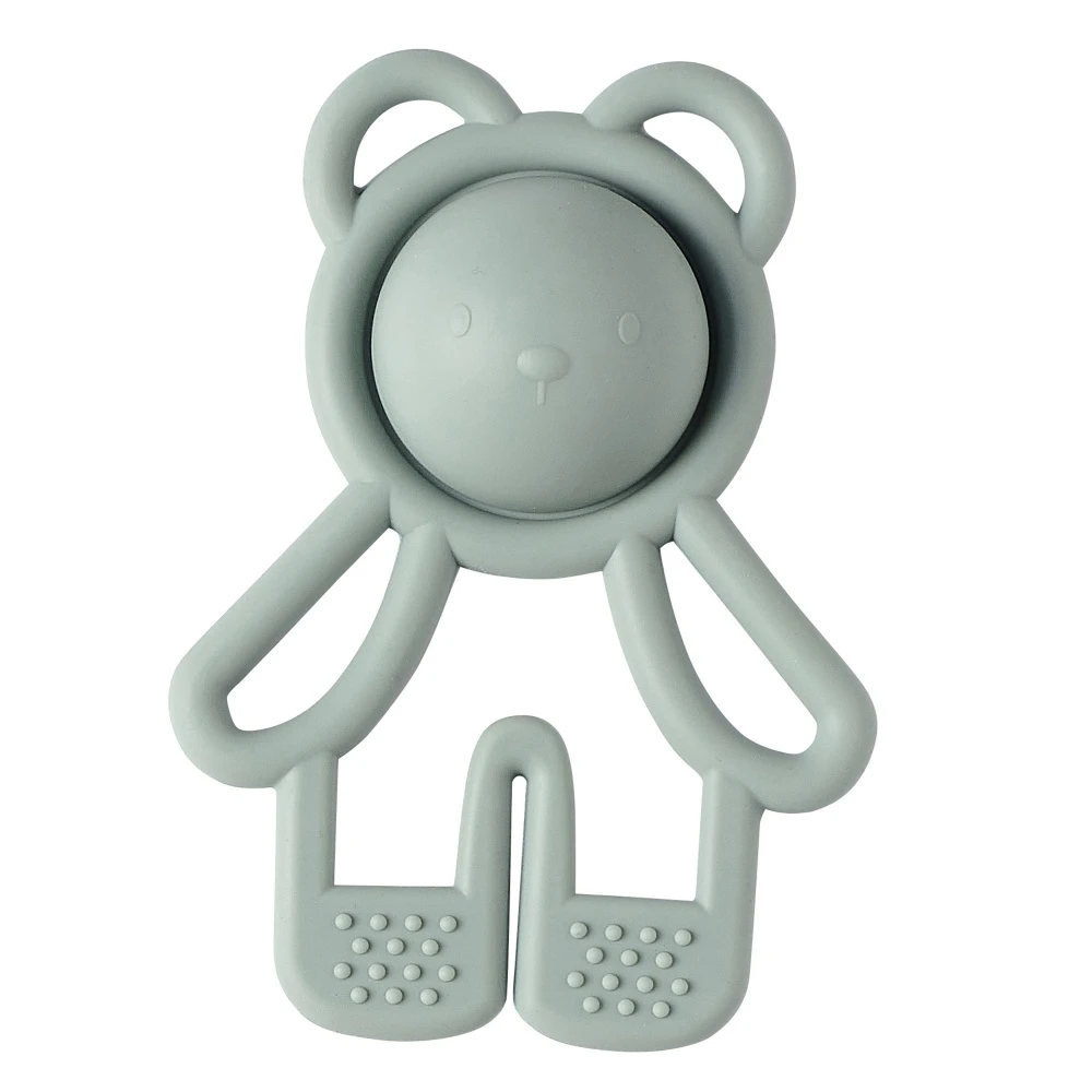 NATTOU Anneau De Dentition En Silicone Pop It Vert