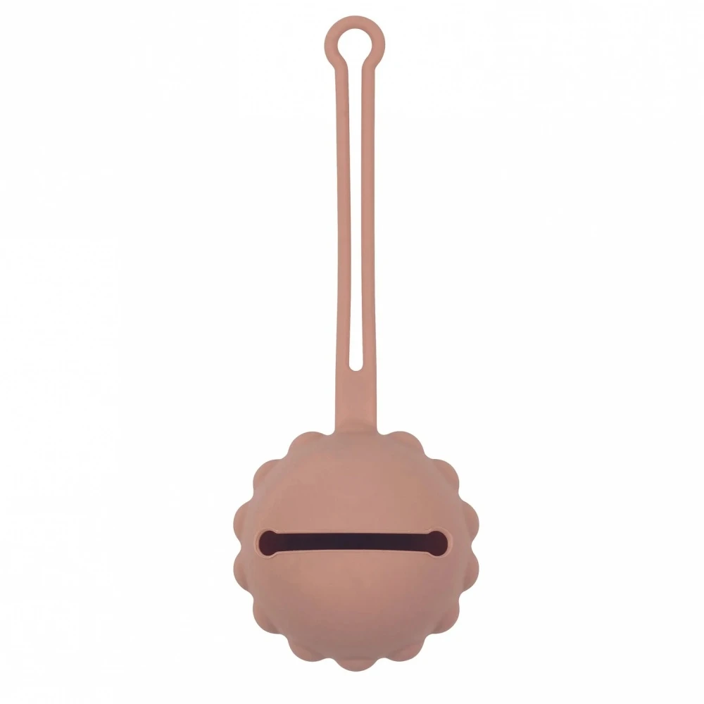 NATTOU Etui à Sucette 8cm Terracotta Silicone