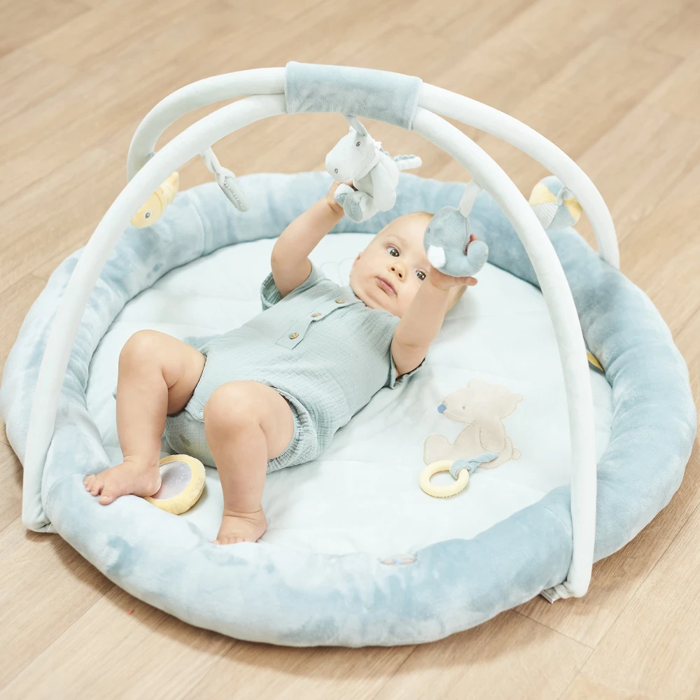 NATTOU Tapis D'éveil Pouf Avec Arches Roméo & Jules – Image 2