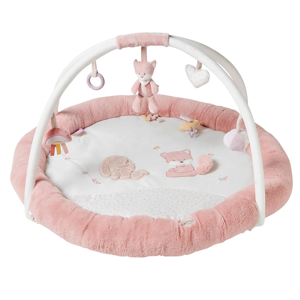 NATTOU Tapis D'éveil Pouf Avec Arches Alice Et Pomme