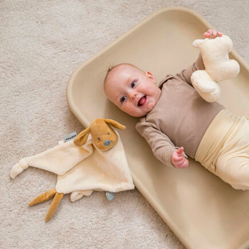 NATTOU Maxi Doudou Charlie Chien Vanille – Image 2