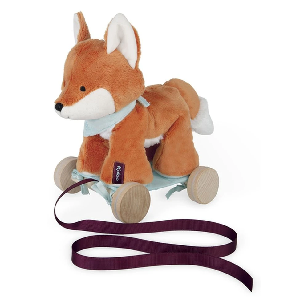 Kaloo Peluche à Traîner Paprika Le Renard