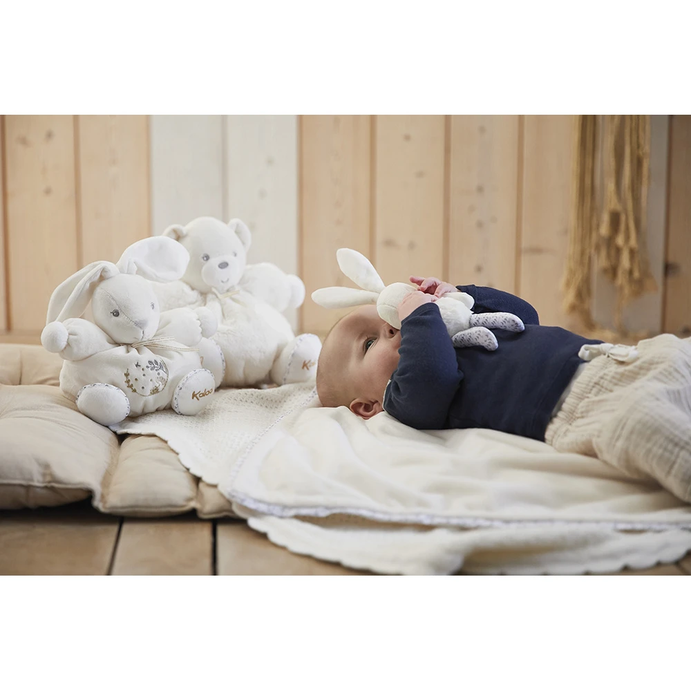 Kaloo Doudou Patapouf Perle Ourson Crème 25 Cm – Image 2
