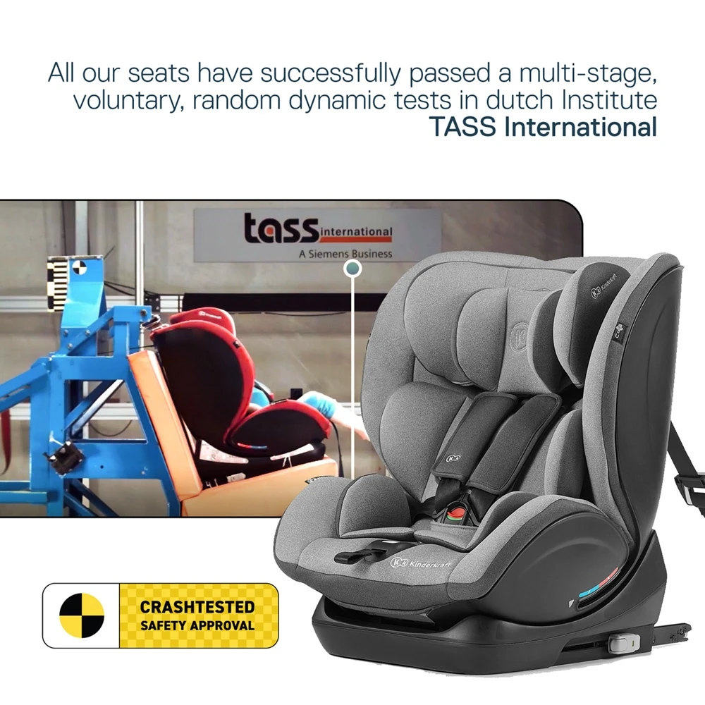 Kinderkraft Siège Auto Myway Isofix Grey Groupe 0/1/2/3 – Image 8