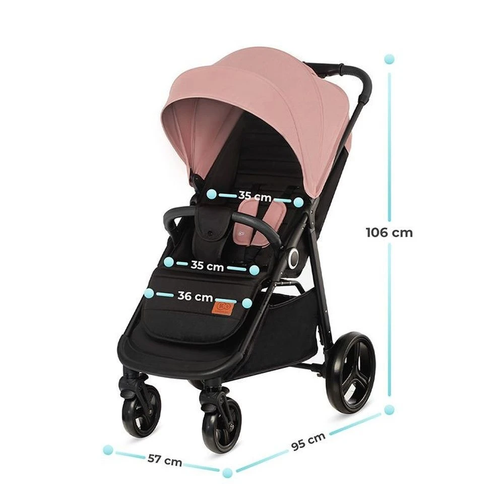 Kinderkraft Poussette Grande Plus Grey – Image 11