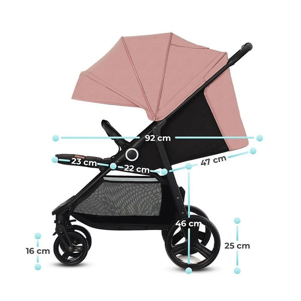 Kinderkraft Poussette Grande Plus Grey – Image 12