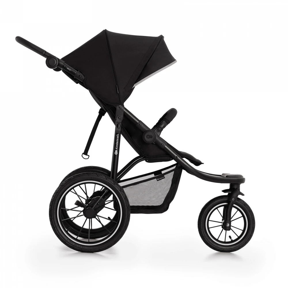 Kinderkraft Poussette Helsi Deep Black – Image 3