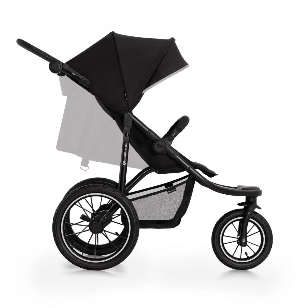 Kinderkraft Poussette Helsi Deep Black – Image 4