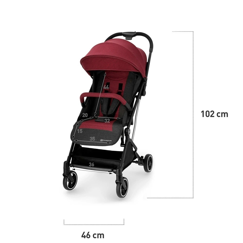 Kinderkraft Poussette Canne Indy Pink – Image 5