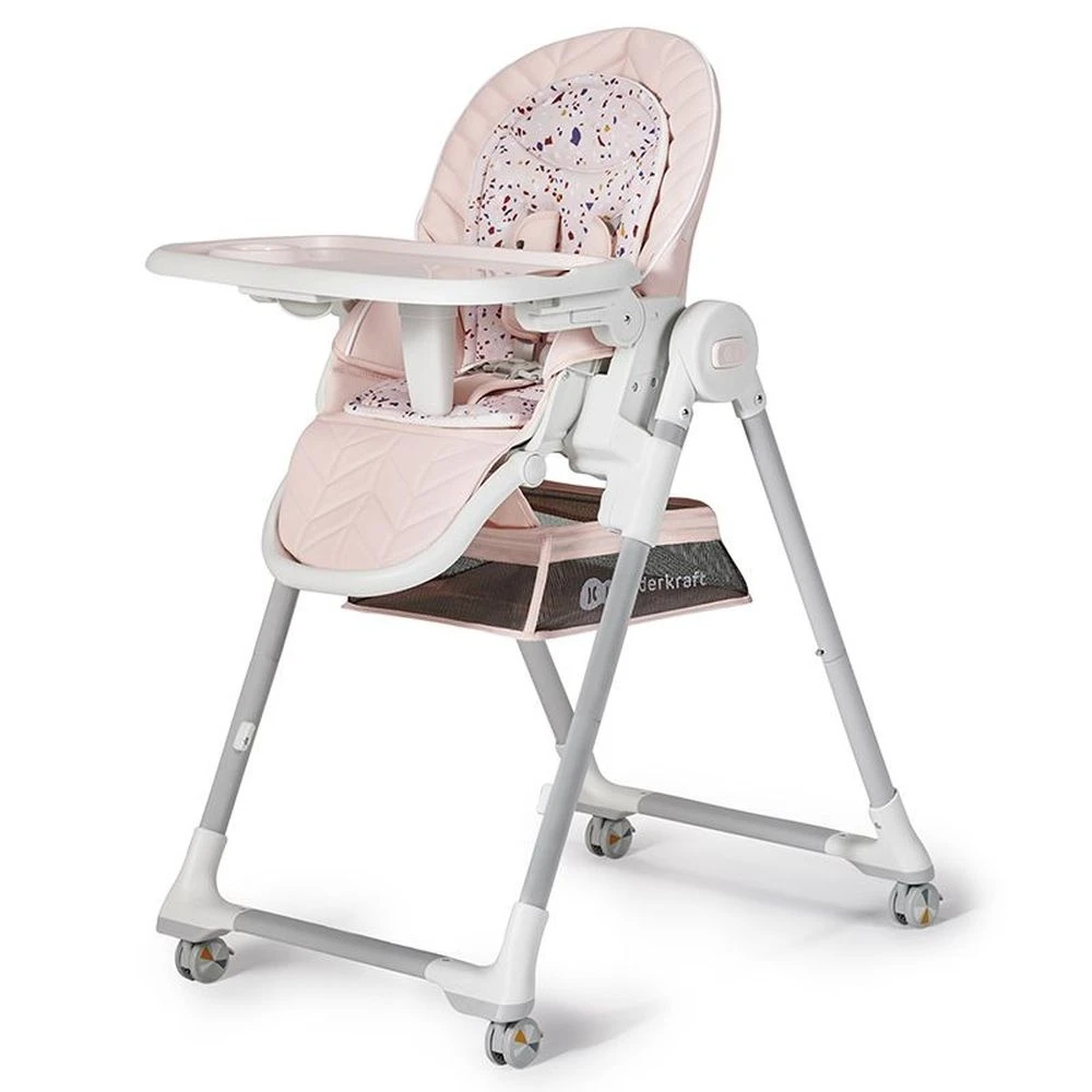 Kinderkraft Chaise Haute Lastree - Pink