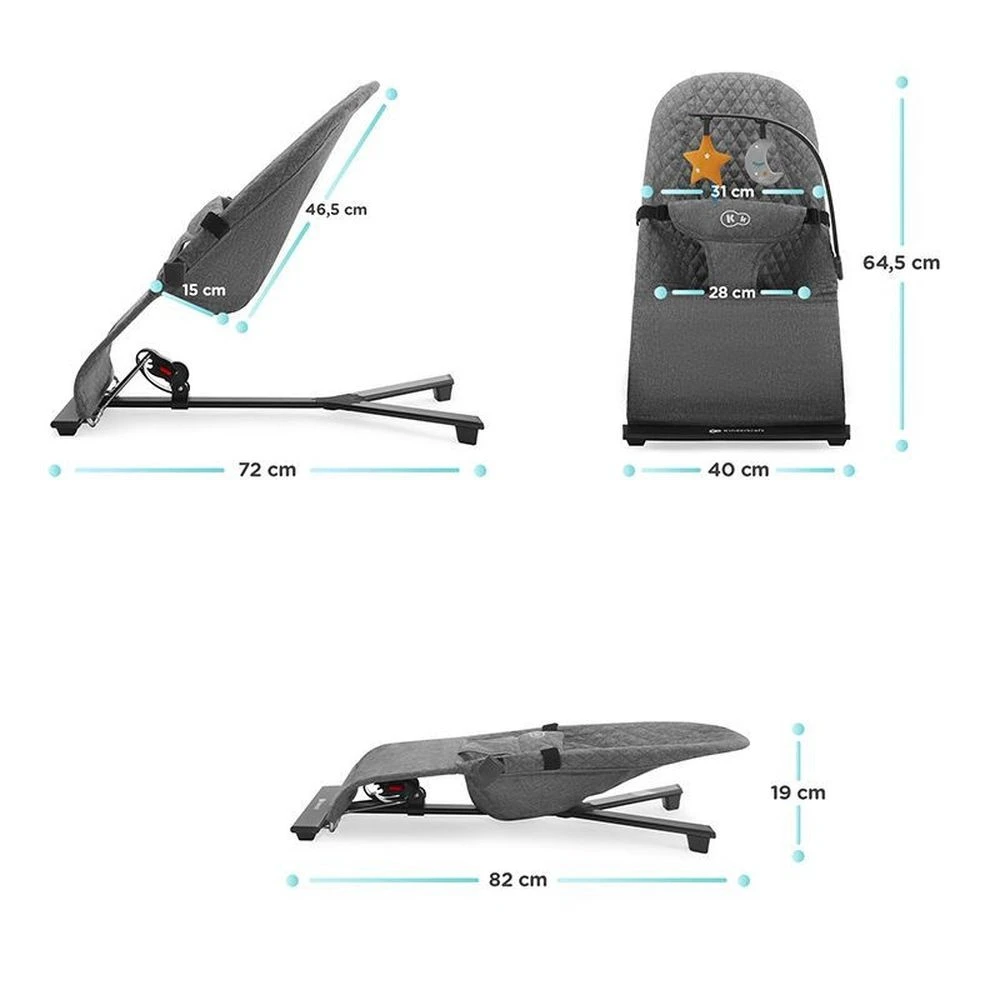 Kinderkraft Transat Mimi - Gris – Image 7