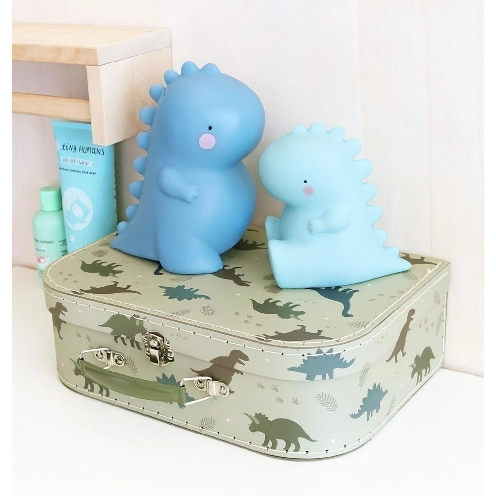 A Little Lovely Company Set De 2 Valisettes : Dinosaures