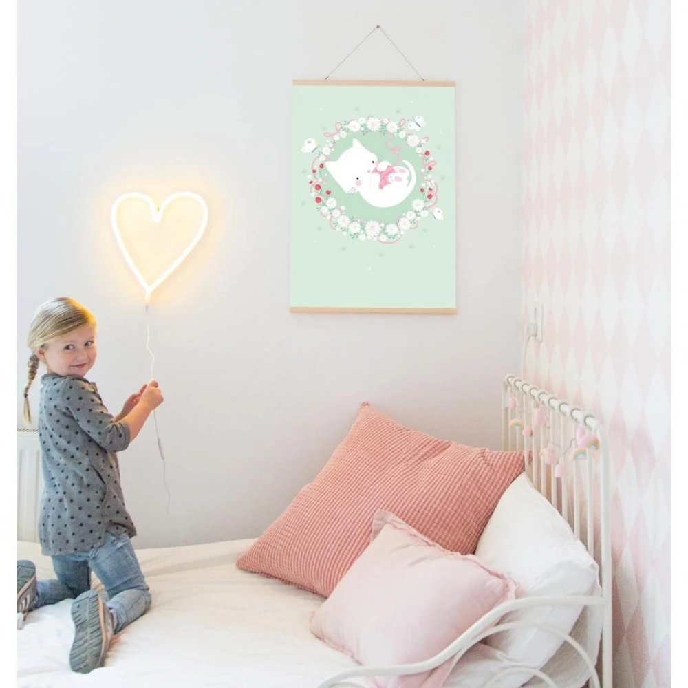 A Little Lovely Company Suspension Bois 50 X 70 Cm – Image 3