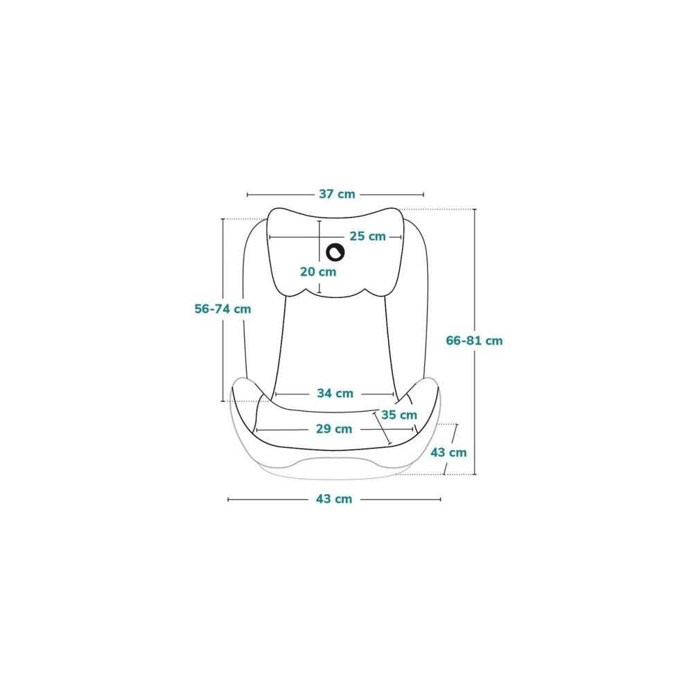 Lionelo Siège Auto Hugo Leather Grey 15-36 Kg – Image 8