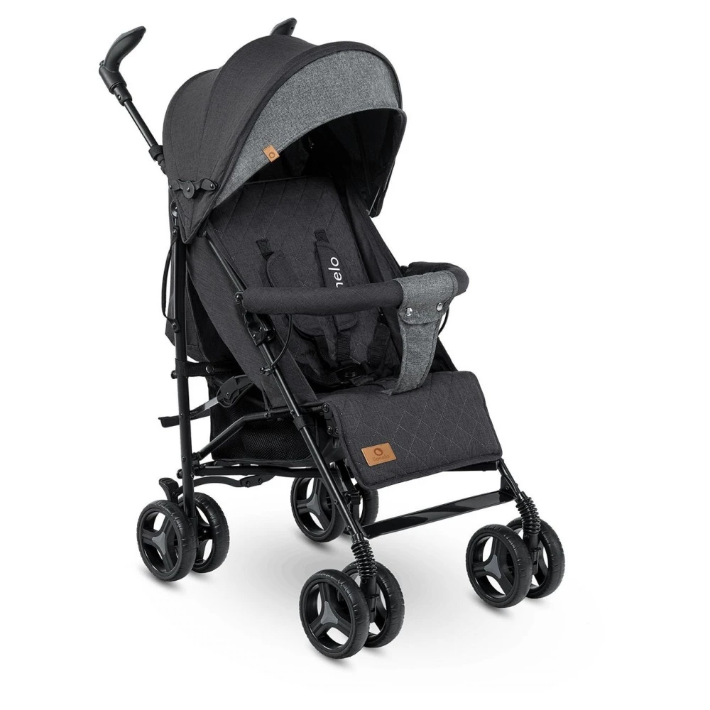 Lionelo Poussette Irma Black & Dark Grey – Image 2