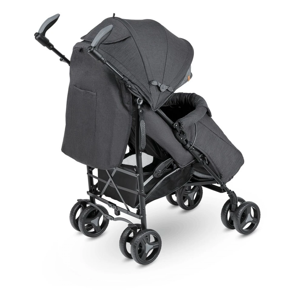Lionelo Poussette Irma Black & Dark Grey – Image 5