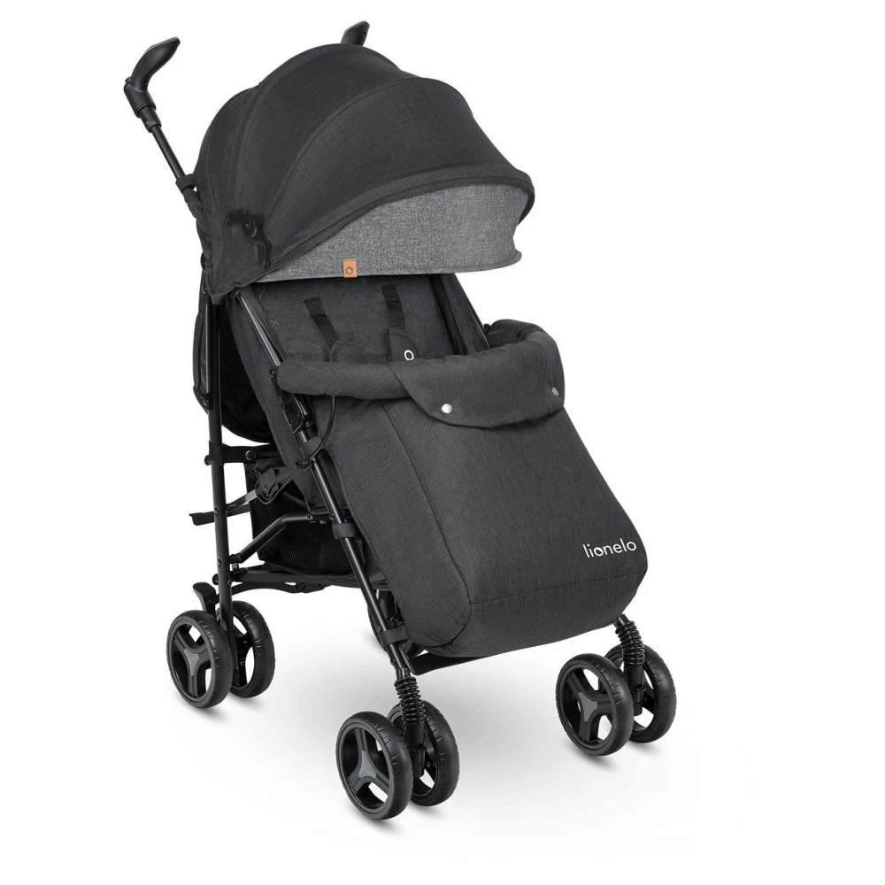 Lionelo Poussette Irma Black & Dark Grey – Image 9