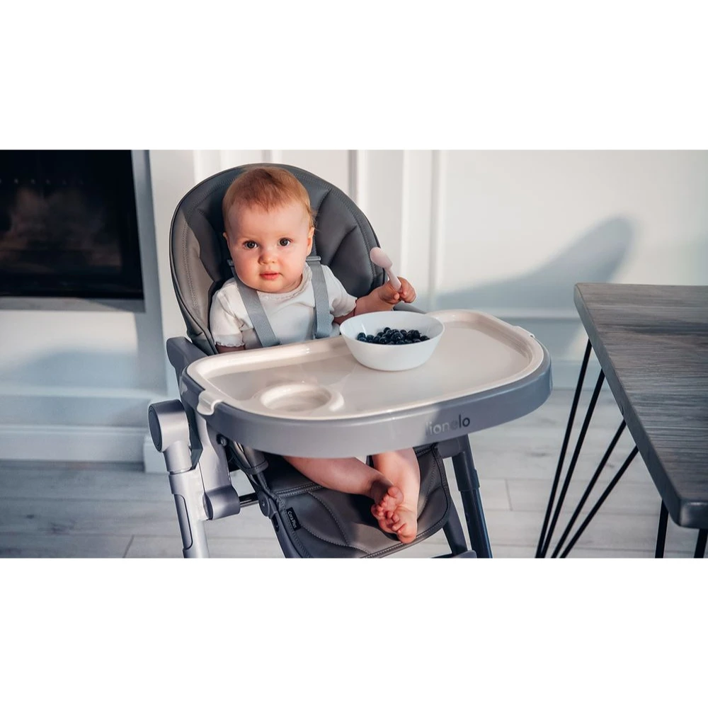 Lionelo Chaise Haute Bébé Cora Plus Green Olive – Image 8