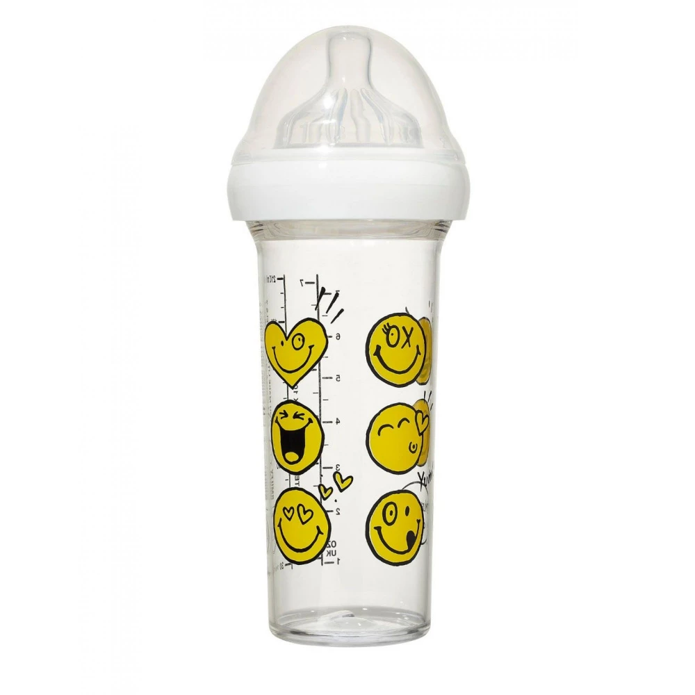 Biberon 210 Ml 0-6 Mois Smiley
