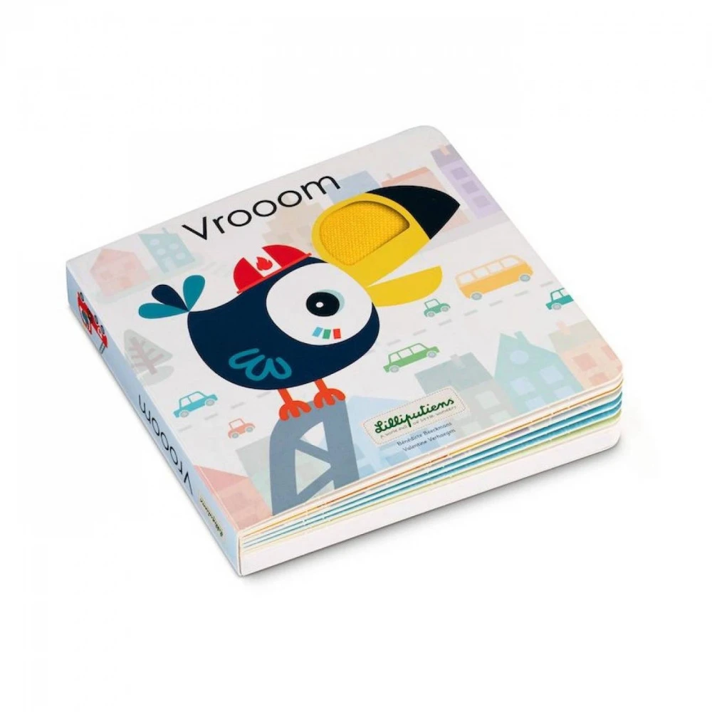 Lilliputiens Livre D'éveil Vrooom