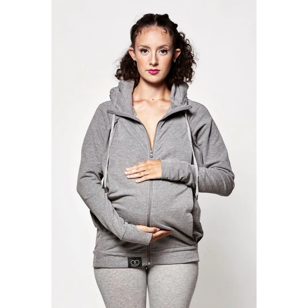 Le Sweat Du Parent Taille S Gris Chiné – Image 5