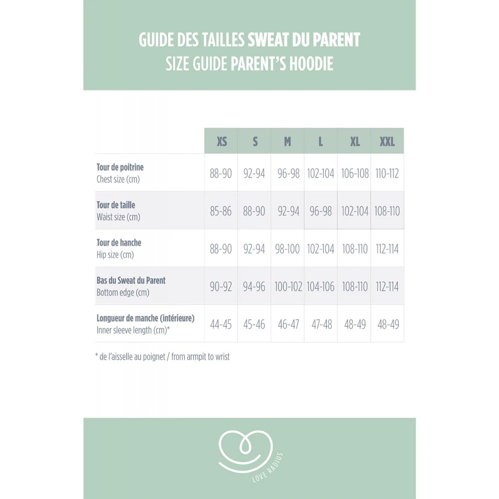 Le Sweat Du Parent Taille Xs Noir – Image 8