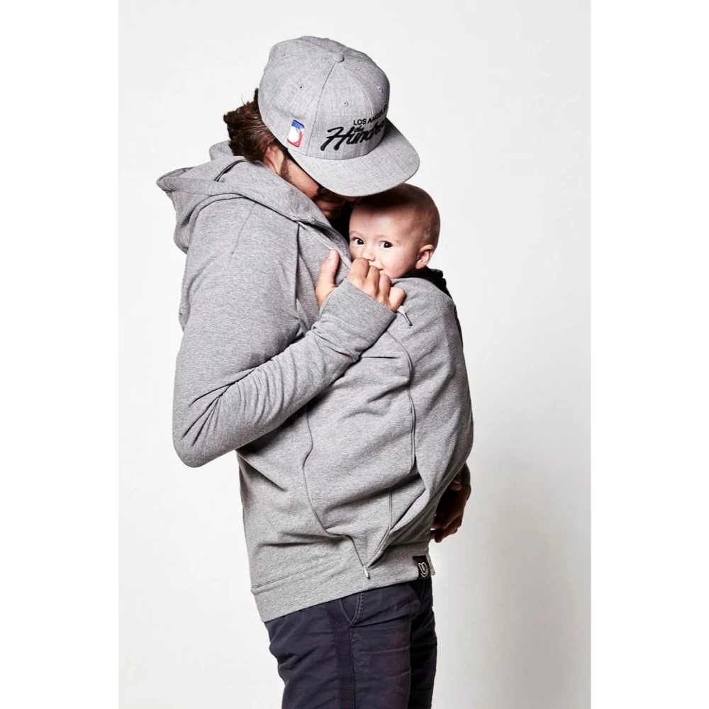 Le Sweat Du Parent Taille Xxl Gris Chiné – Image 4