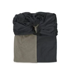 Echarpe De Portage Sans Nœud - Anthracite, Olive (réversible)