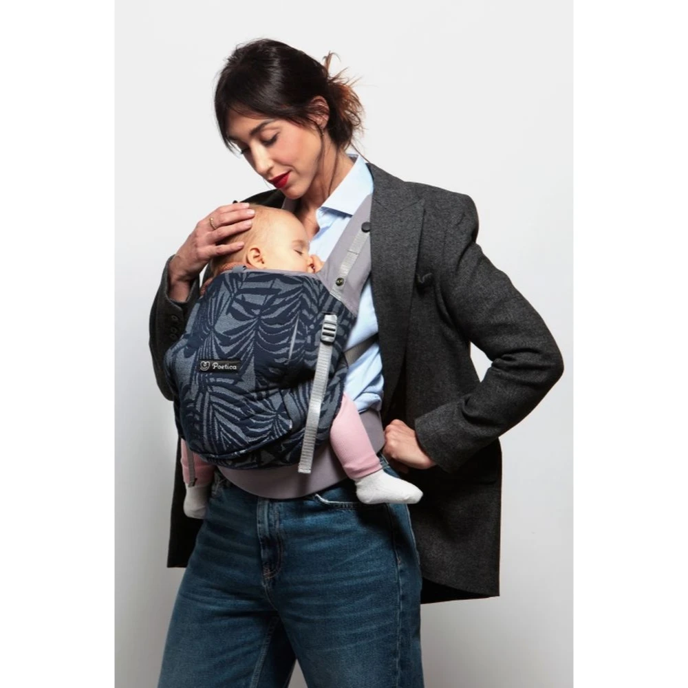 Pack évolution Porte Bébé Physiocarrier édition Limitée Poetica Tropical Dark – Image 3