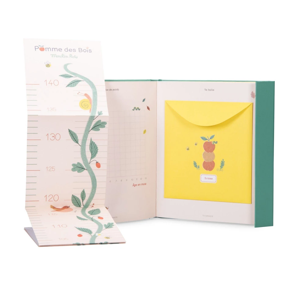 Moulin Roty Livre De Naissance Pomme Des Bois – Image 3