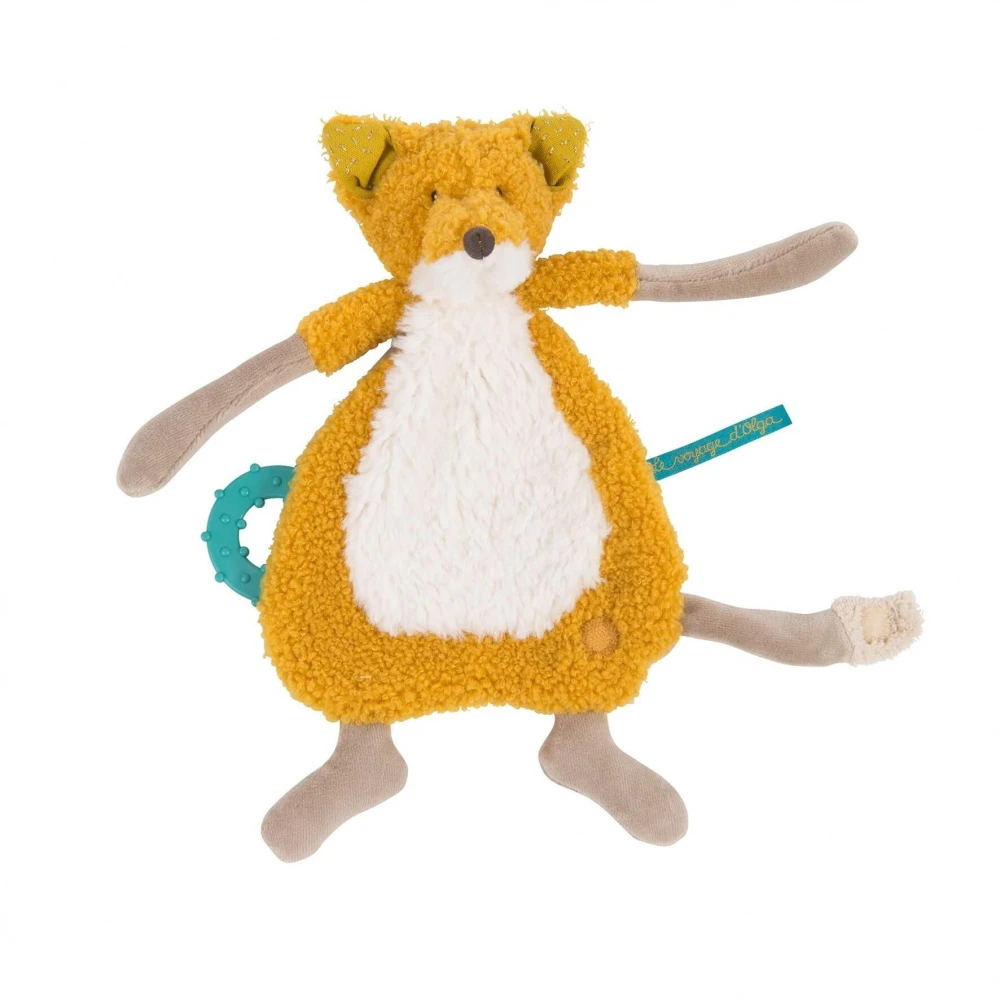 Moulin Roty Doudou Attache-sucette Renard Le Voyage D'olga – Image 2
