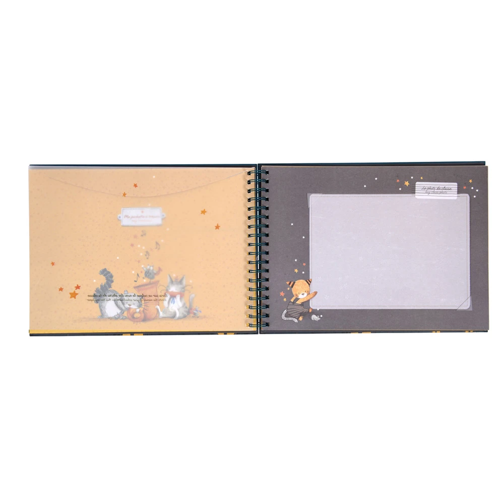 Moulin Roty Album Souvenirs D'école Français/anglais 36 Pages Les Moustaches – Image 4