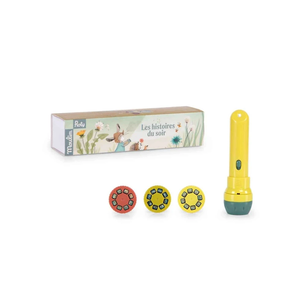 Moulin Roty Lampe à Histoires Trois Petits Lapins