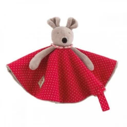 Moulin Roty Doudou Plat Personnalisable La Grande Famille Souris