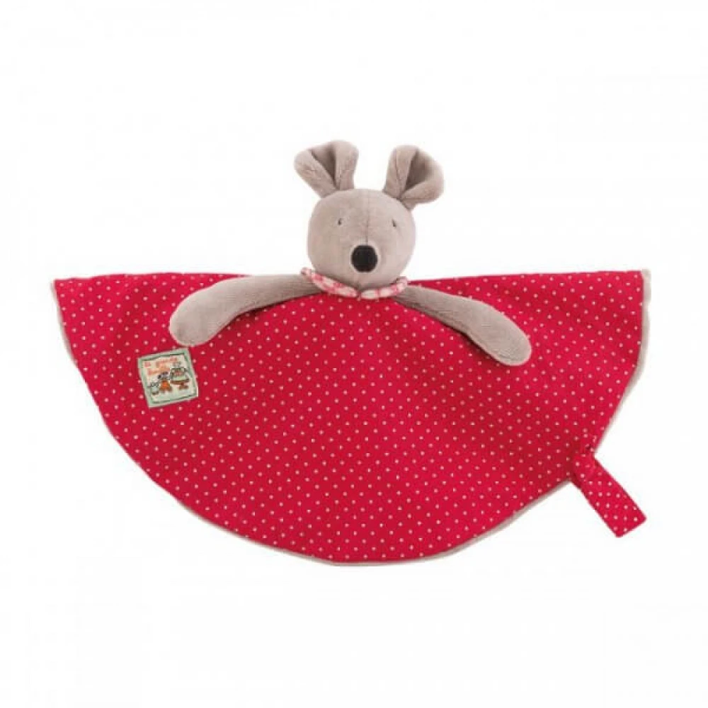 Moulin Roty Doudou Plat Personnalisable La Grande Famille Souris – Image 3