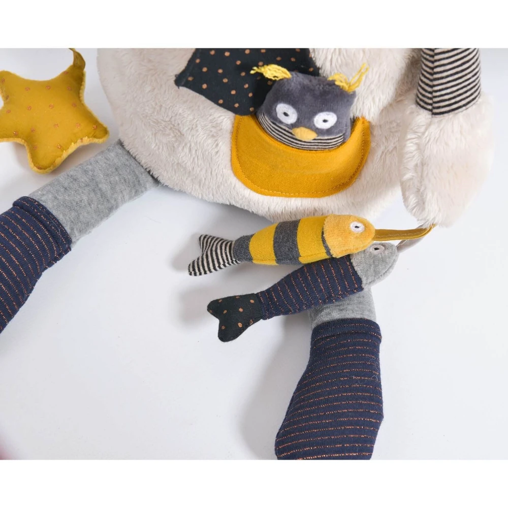 Moulin Roty Grande Peluche D'activités Chat Fernand Les Moustaches – Image 2