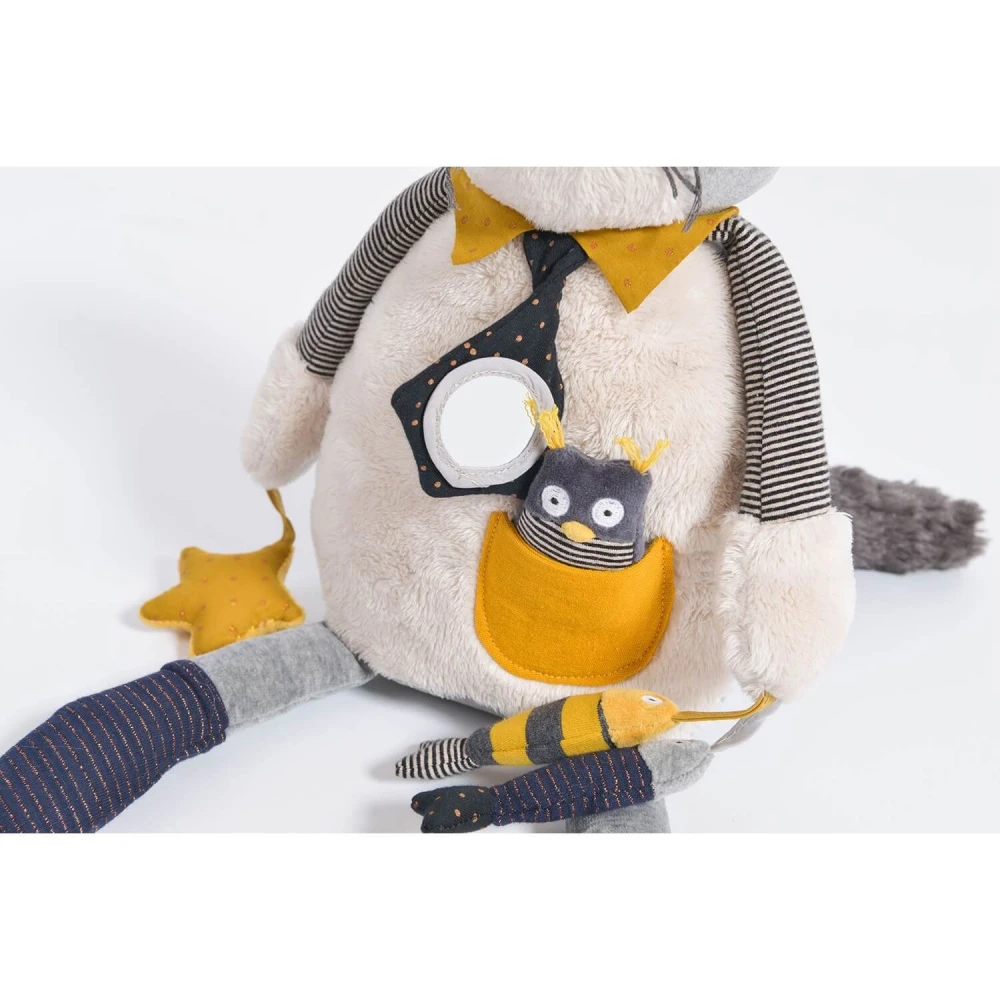 Moulin Roty Grande Peluche D'activités Chat Fernand Les Moustaches – Image 3