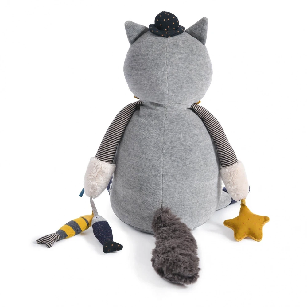 Moulin Roty Grande Peluche D'activités Chat Fernand Les Moustaches – Image 4