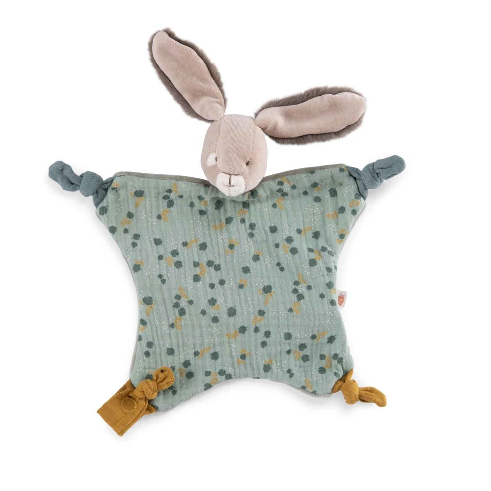 Moulin Roty Doudou Lapin Trois Petits Lapins - Sauge – Image 3
