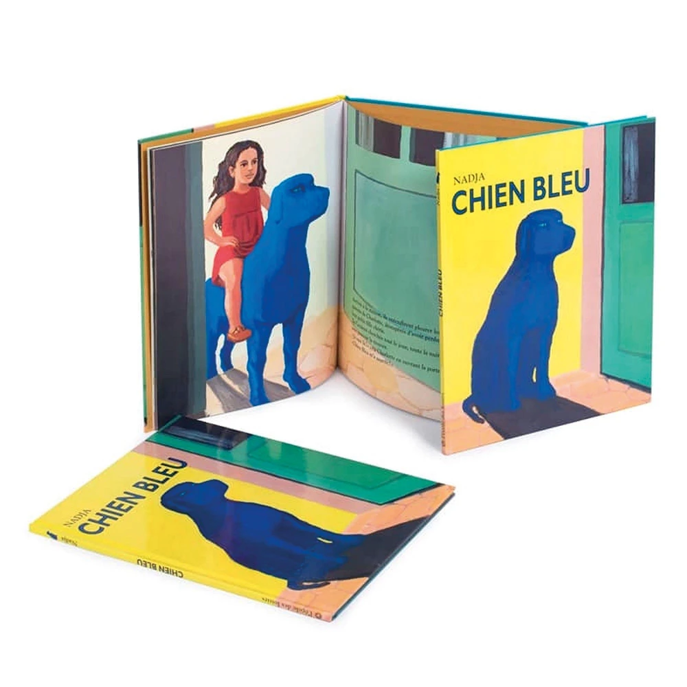 Moulin Roty Livre Chien Bleu De Nadja – Image 3
