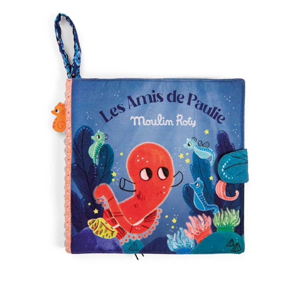 Moulin Roty Livre D'activités En Tissu Les Aventures De Paulie