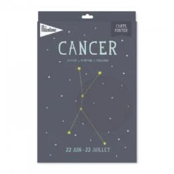 MILESTONE Affiche Poster Astrologique Cancer