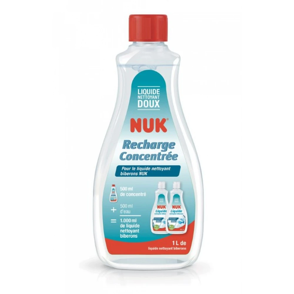 NUK Recharge Pour Nettoyant à Biberon 500 Ml
